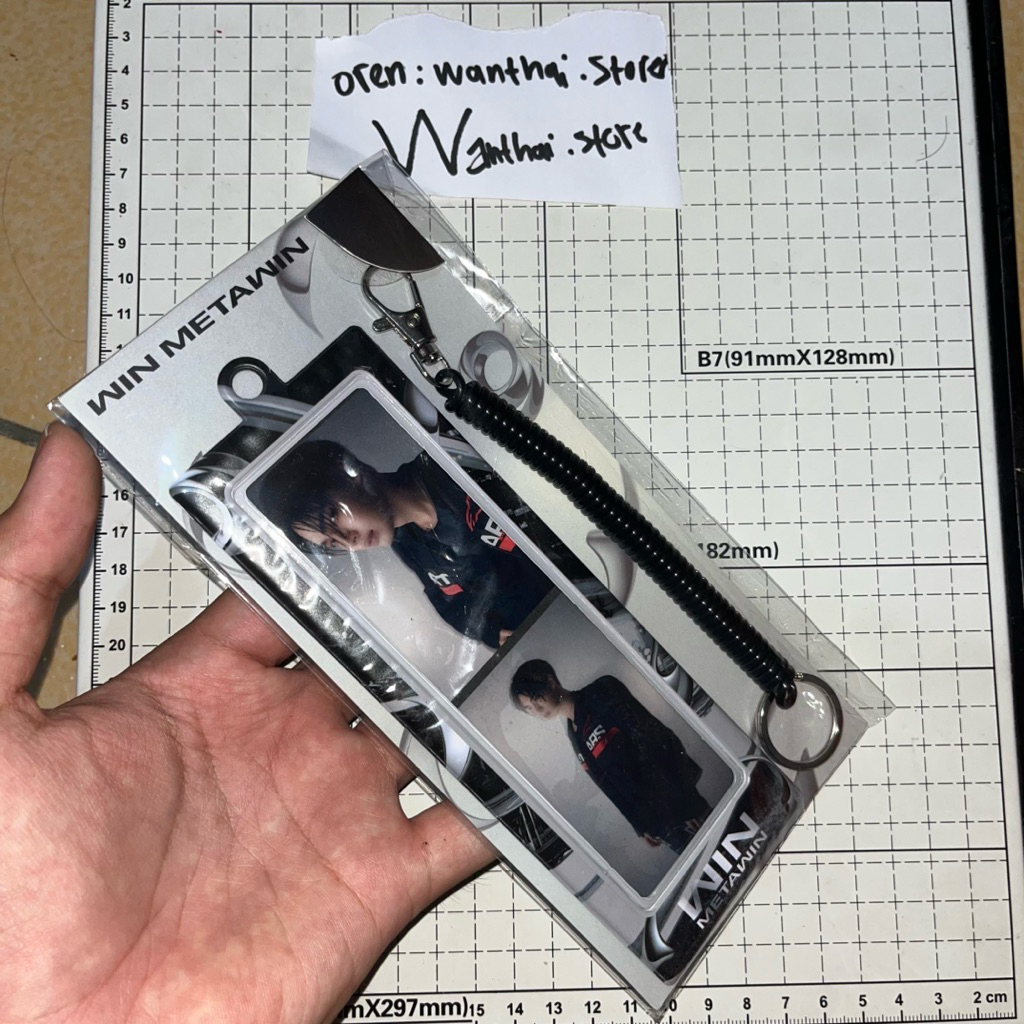 WIN PHOTO STRIP HOLDER WITH WIN metawin PHOTO STRIP | pc win Metawin Opas iamkajorn | photocard win 