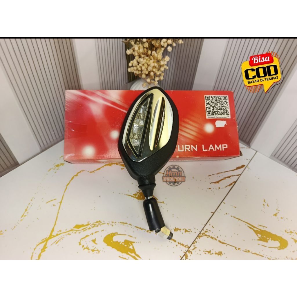 spion bubut 3 jari untuk honda msx racing satuan