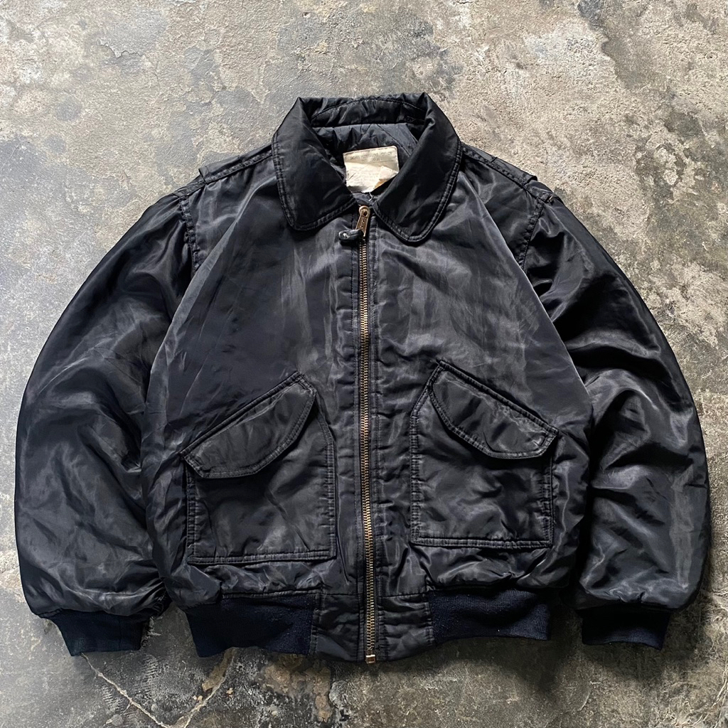 Vintage USAF Flyers Nylon Flight Jacket Bomber Jacket