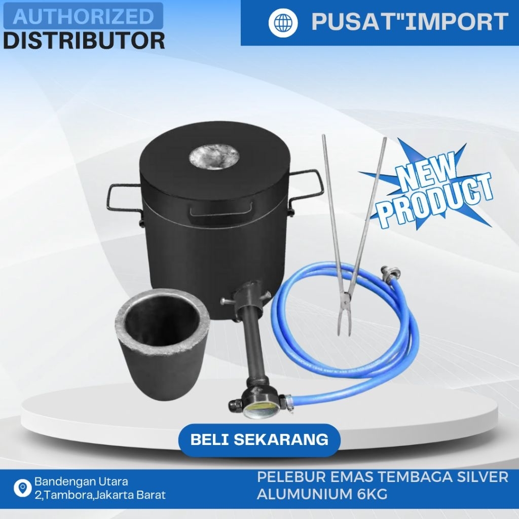 PELEBUR EMAS TEMBAGA SILVER ALUMUNIUM 6KG