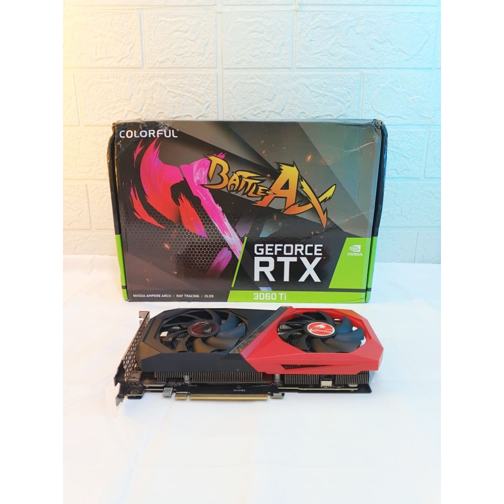 VGA COLORFUL RTX 3060 TI 8GB FULLSET BOX SECOND