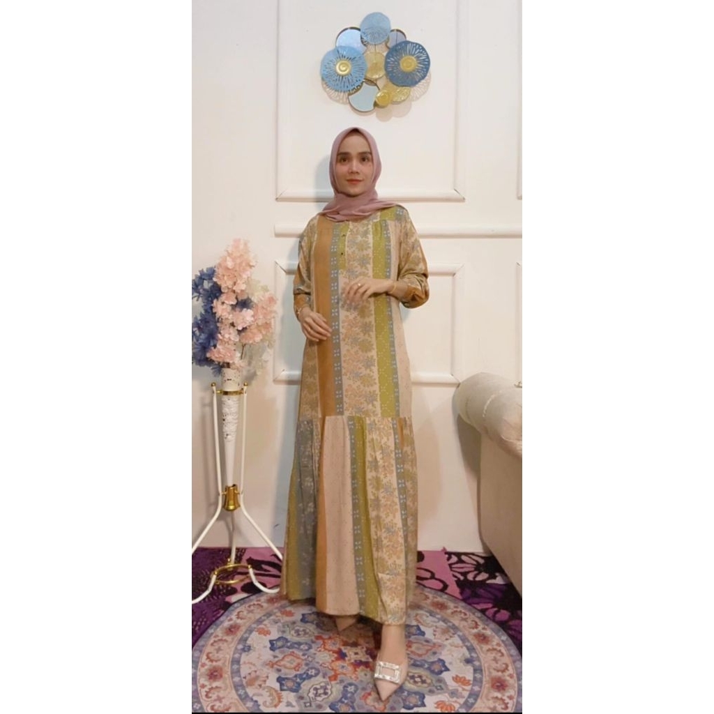 gamis rayon viscose premium