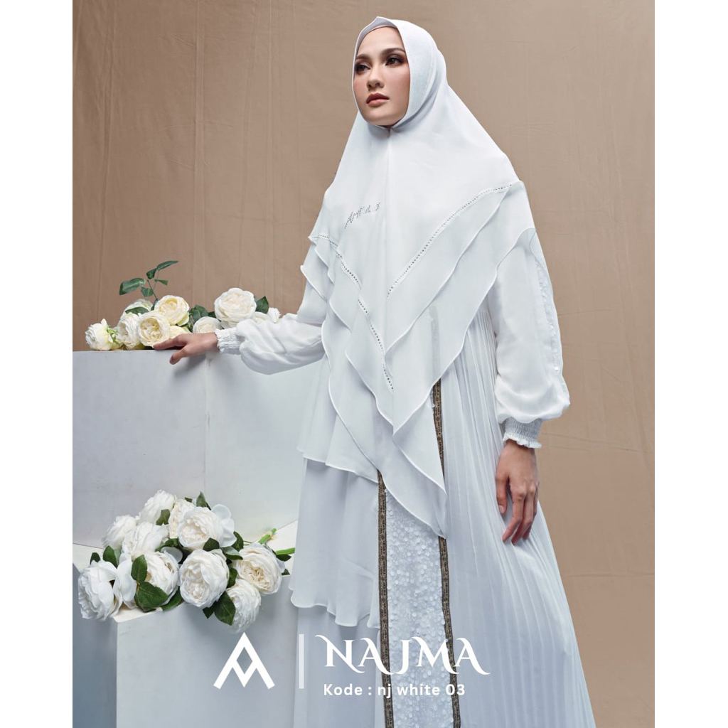 Gamis sayri brand Armila syari set khimar gamis syari brand Armila set khimar brand Armila