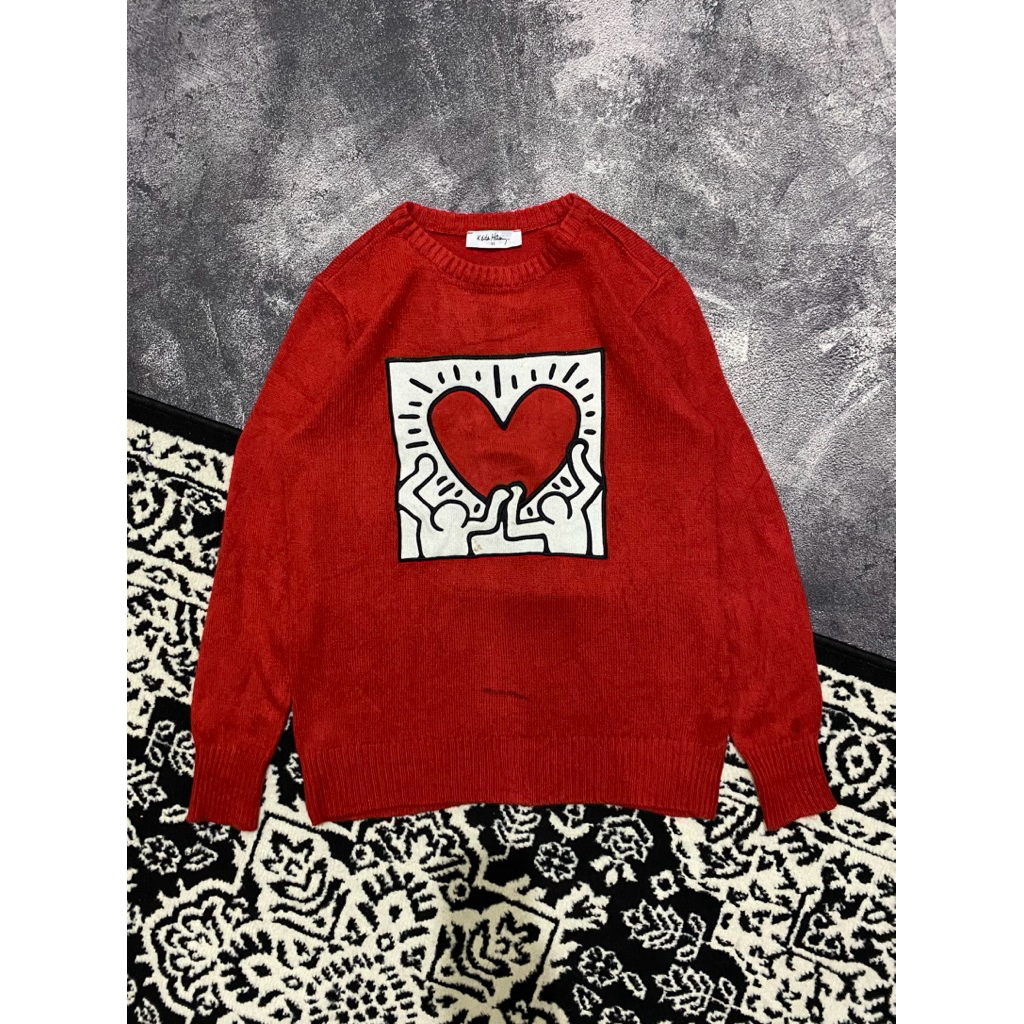 knitwar rajut keith haring