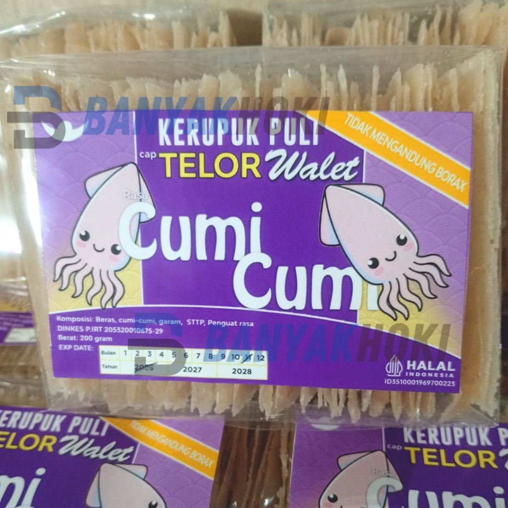 KERUPUK CUMI RAMBAK CUMI KERUPUK PULI KRUPUK BERAS RASA CUMI-CUMI KERUPUK MENTAH