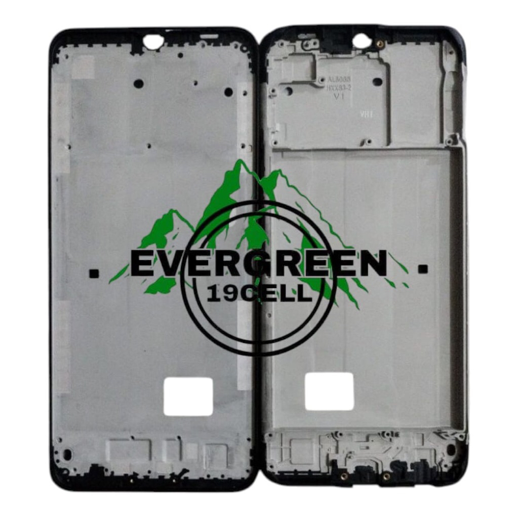 FRAME LCD VIVO Y15S / Y01 / Y01A ( hitam ) DUDUKAN TATAKAN TULANG TENGAH LCD VIVO Y01A / VIVO Y01 / 