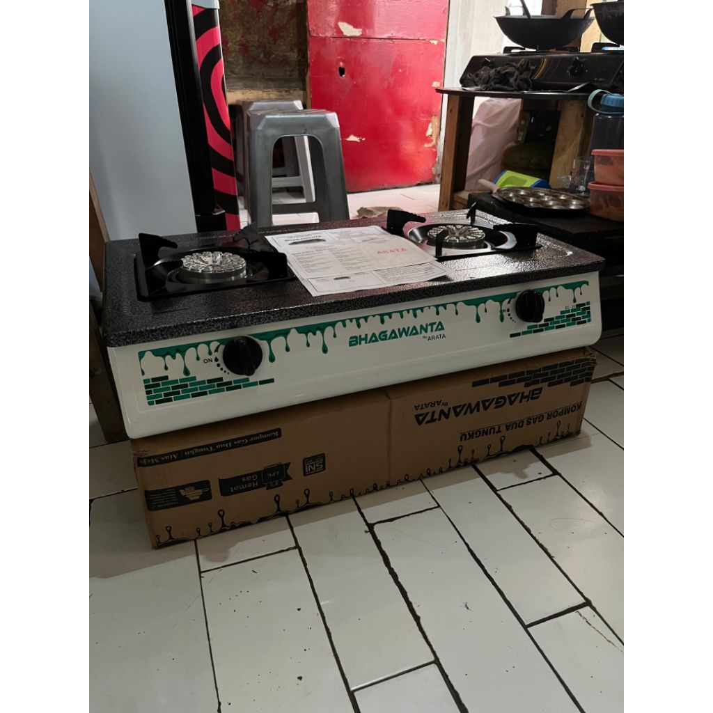 Kompor Gas 2 Tungku Bhagawanta