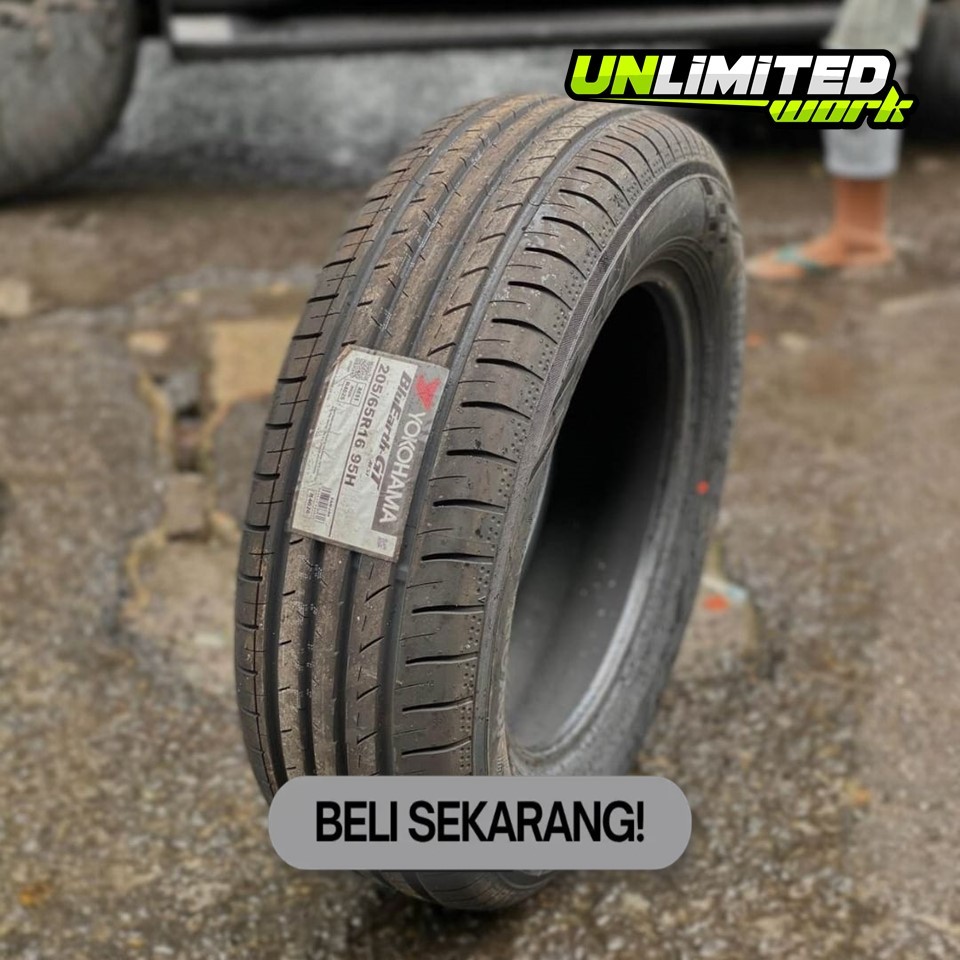 Ban Standar Innova Ring 16 Yokohama Bluearth - GT AE51 205 65 R16 Ban Mobil Import - TOKO BAN TANGER