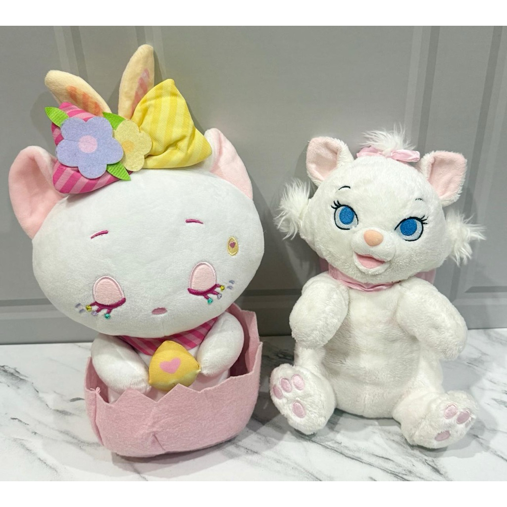 Boneka Plushie Marie Cat Dalam Telur & Marie Cat Baby Disney