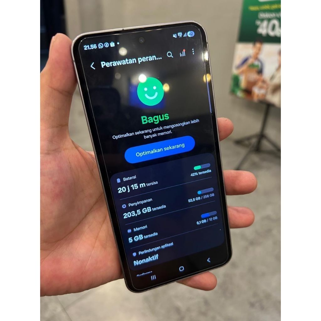 samsung a56 ram 12/256