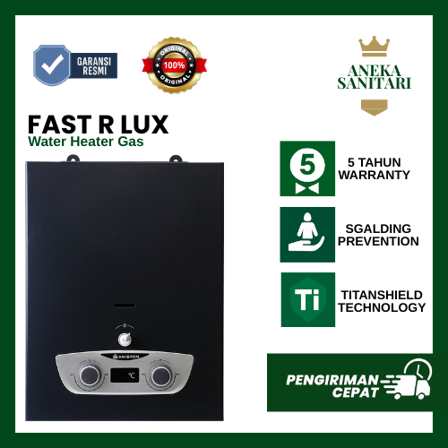 WATER HEATER GAS ARISTON FAST R LUX/PEMANAS AIR GAS ARISTON FAST R LUX