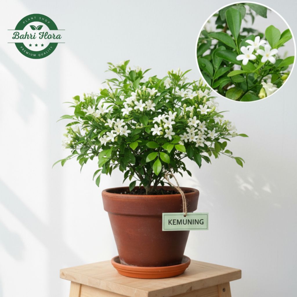 Bunga Kemuning Melati Super Wangi, Tanaman Bunga Kemuning Wangi, Tanaman Hidup
