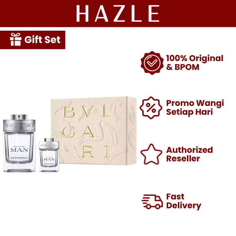 [Gift Set] Bvlgari Rain Essence Man EDP 100 ml + Miniature EDP 15 ml