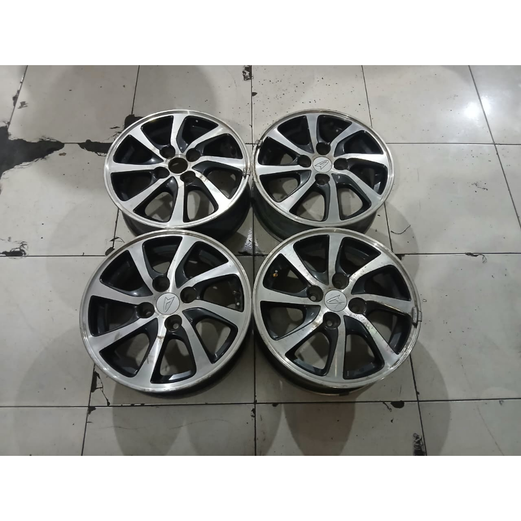 VELG MOBIL ORI STD SIGRA RING 14 LEBAR 5 LUBANG BAUT PCD 4X100 PELEK