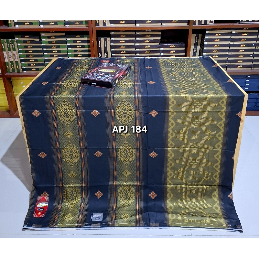 SARUNG ATLAS PREMIUM JACQUARD SILVER & ATLAS JAGUARD / JAGUAR SILVER SONGKET TIMBUL TERMURAH BISA CO