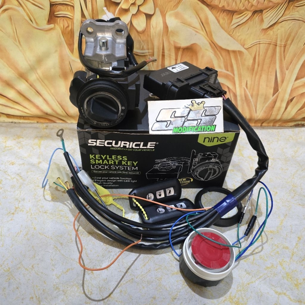 Smartkey/Keyless set nmax old bergaransi