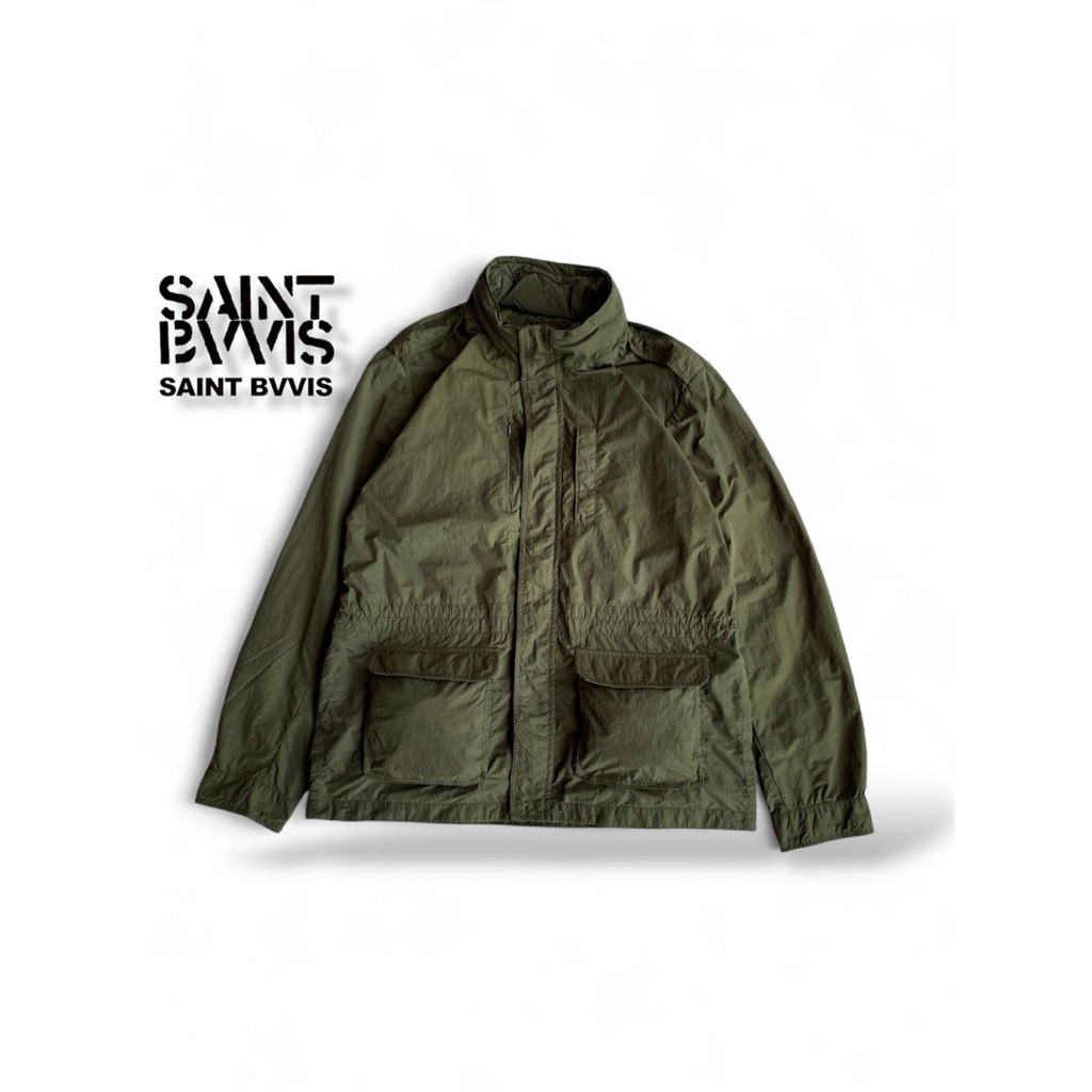 jacket mountain pakra Saint BVVIS  hijau army military vintage