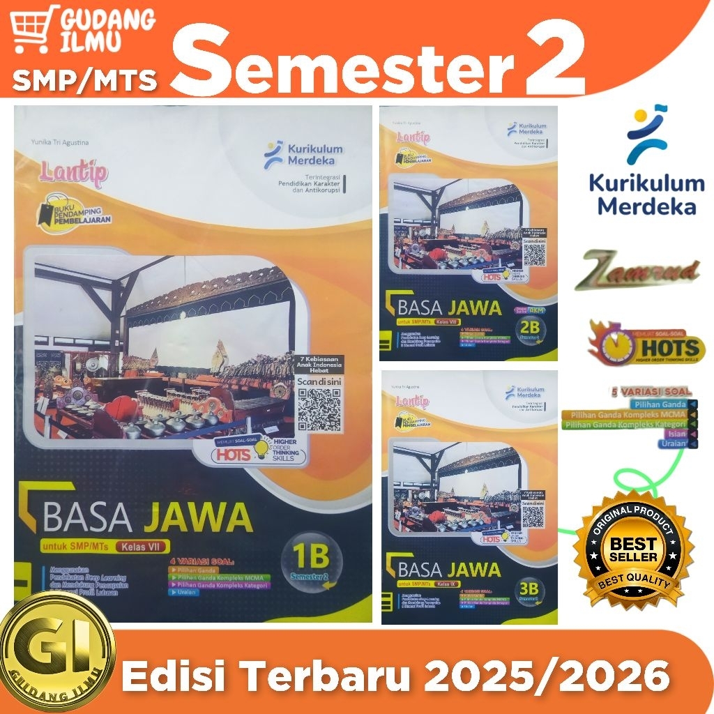 LKS BAHASA JAWA SMP/MTS Kelas 7 8 9 Semester 2 l Putra nugraha l lantip