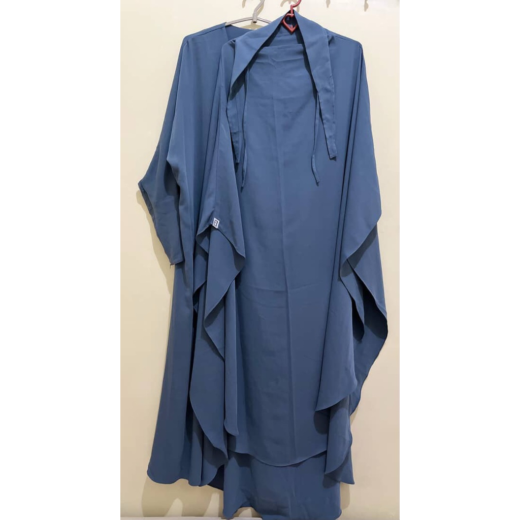 luna abaya elmadina, set abaya cdk style dan pop abaya elmadina