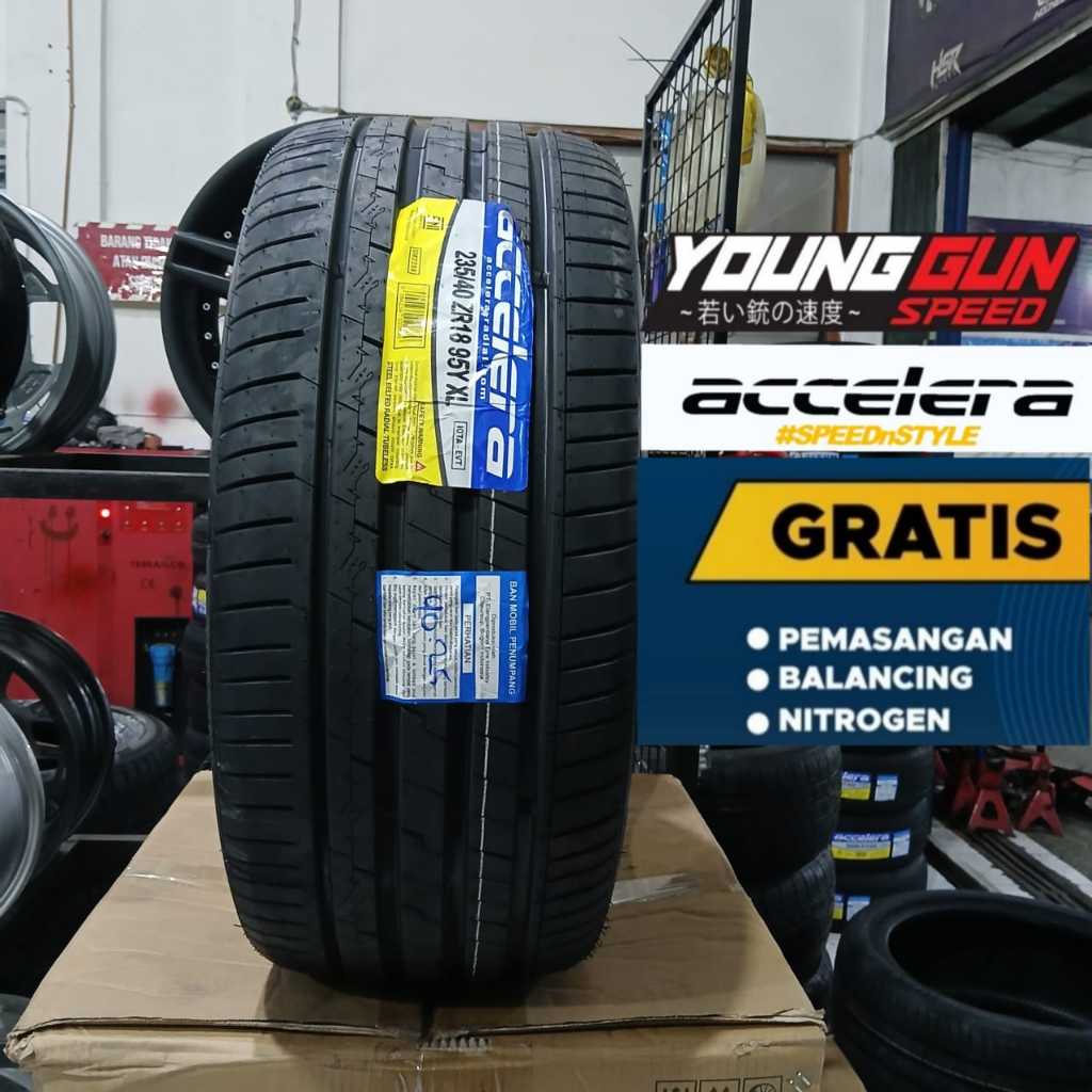 BAN MOBIL BMW Mercy, Cayman, Mazda, Subaru BRZ dll BAN MOBIL TUBLES RING 18 235/40 ACCELERA IOTA EVT