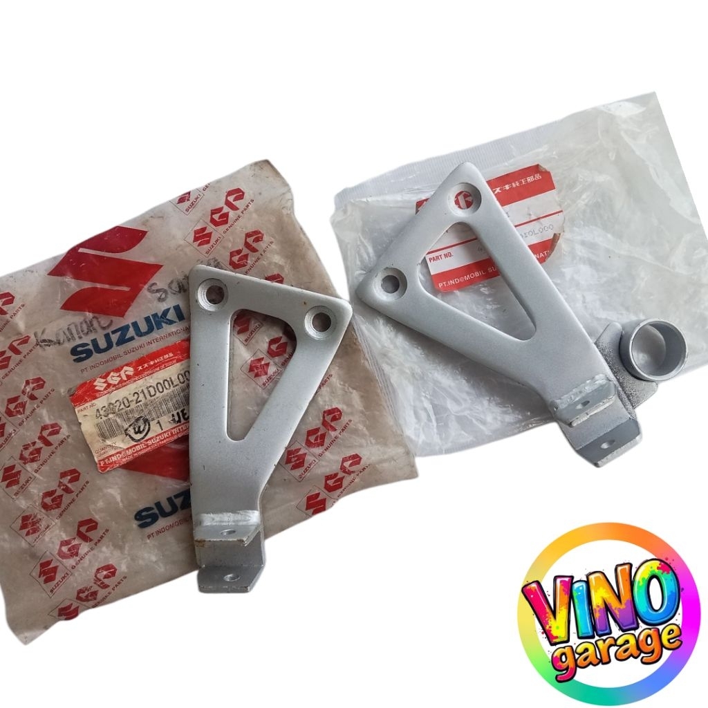 STEP FOOSTEP BESI STEP BELAKANG SATRIA 2TAK HIU LUMBA MALAYSIA SEPASANG ORI SGP