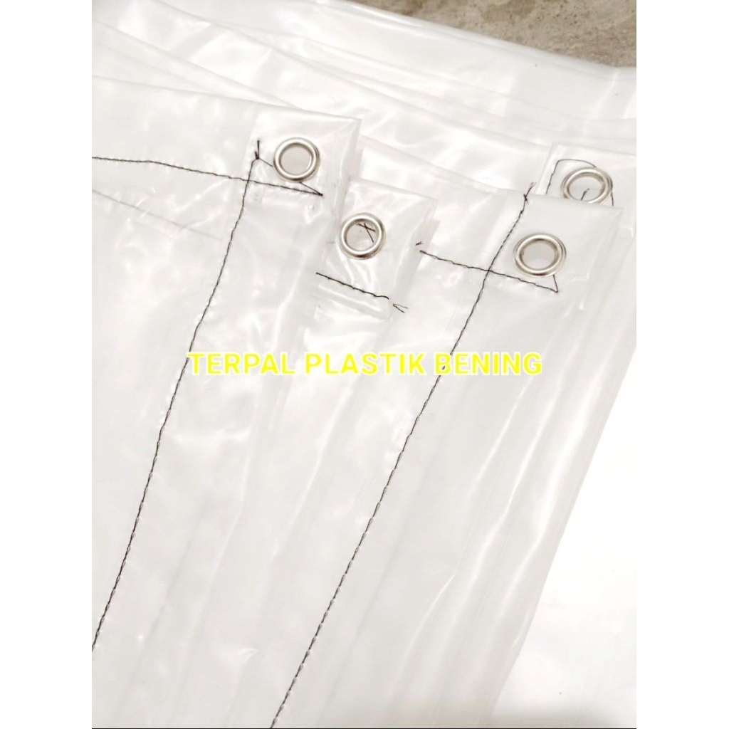 Terpal Plastik Bening Ukuran 3x5 3x6 Meter Tebal