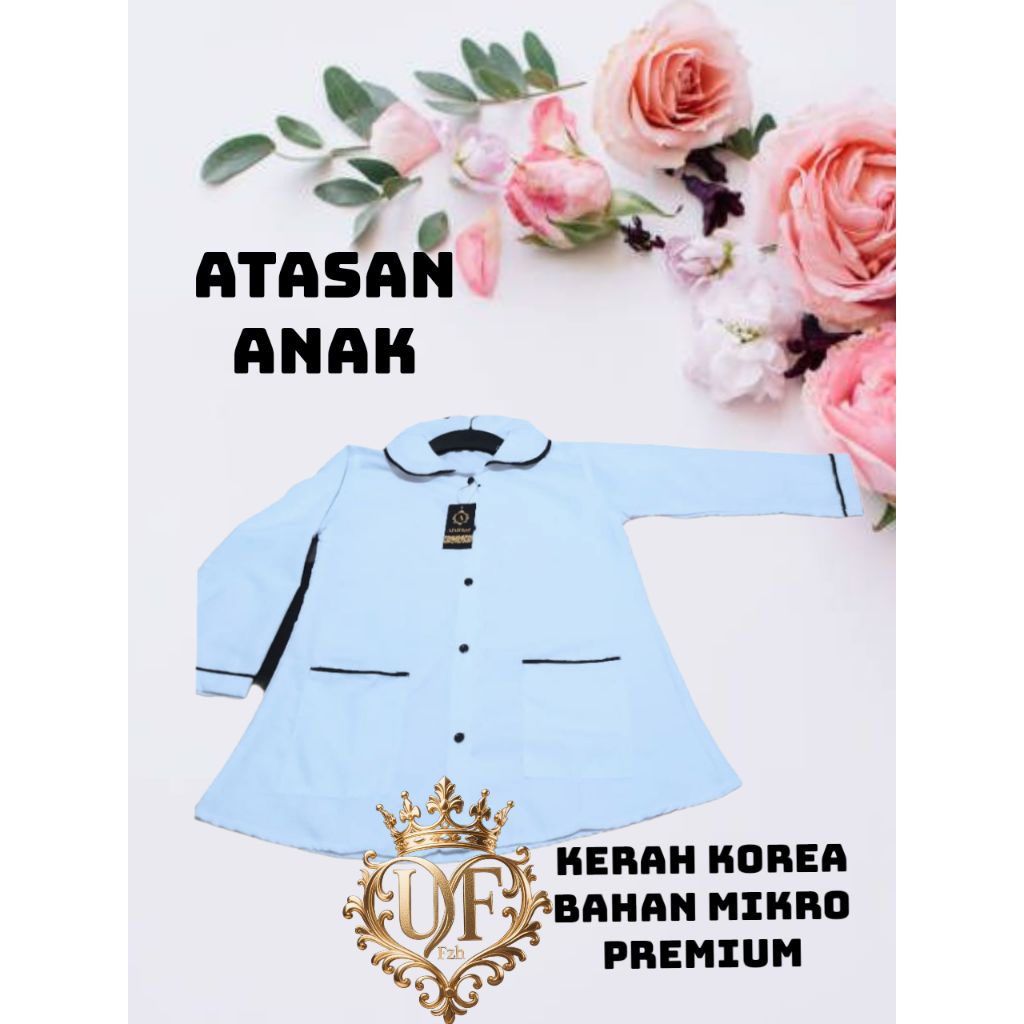 Baju Atasan Anak Kerah Korea Tk Mi / SD