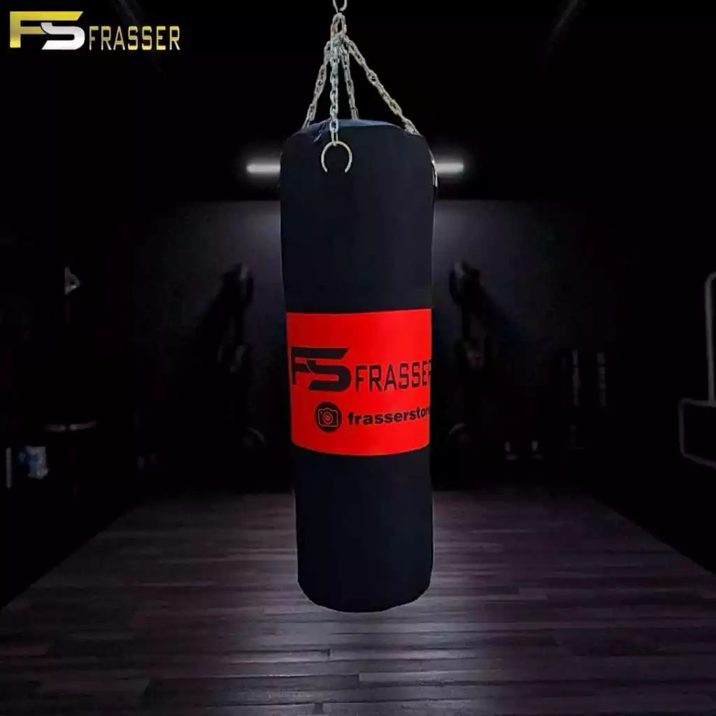 100 CM Samsak / Samsak Gantung / Samsak Tinju / Samsak Muaythai / Sandsack Plus Isi Frasser SMSK