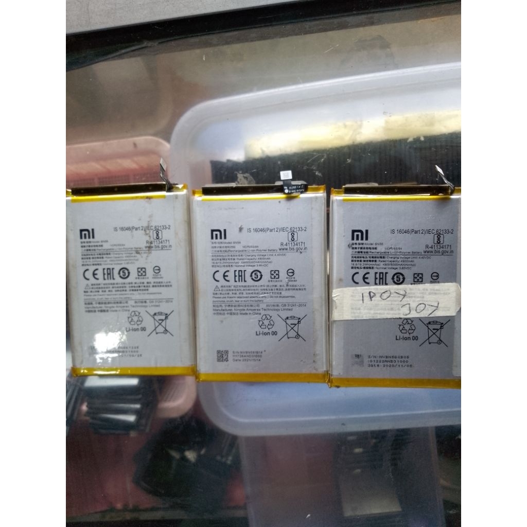 Baterai Second Redmi 9A / Redmi /9i / Redmi 9C / Poco M2 Pro / BN56