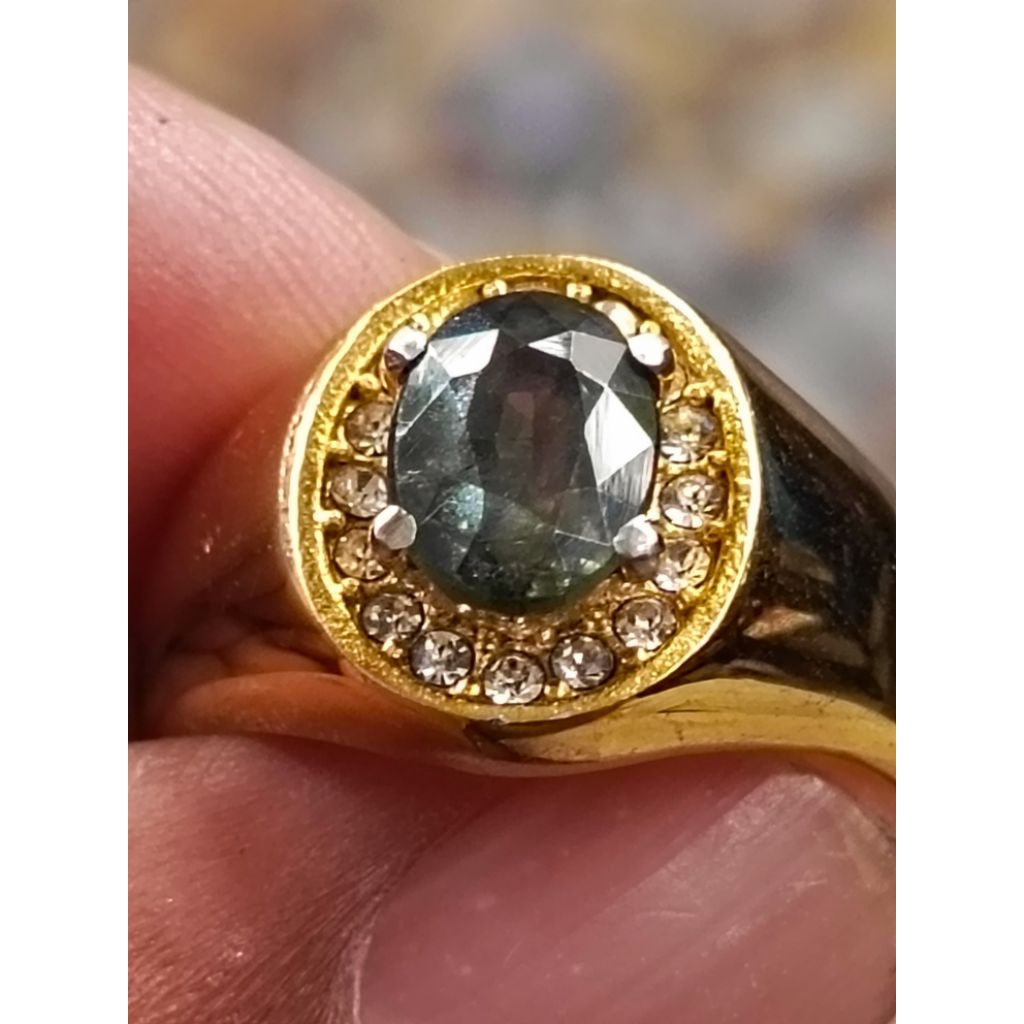 Natural Green Blue Fancy Sapphire