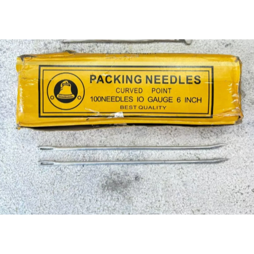 MNTB" JARUM JAHIT KARUNG GONI / BERAS 1 KOTAK 100 BUAH 6" INCH GLANGSING