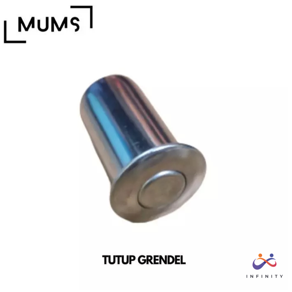 Tutup Grendel Tanam Cover Flushbolt Dust Soket Tutup Lubang Grendel C BAGUS GROSIR INF
