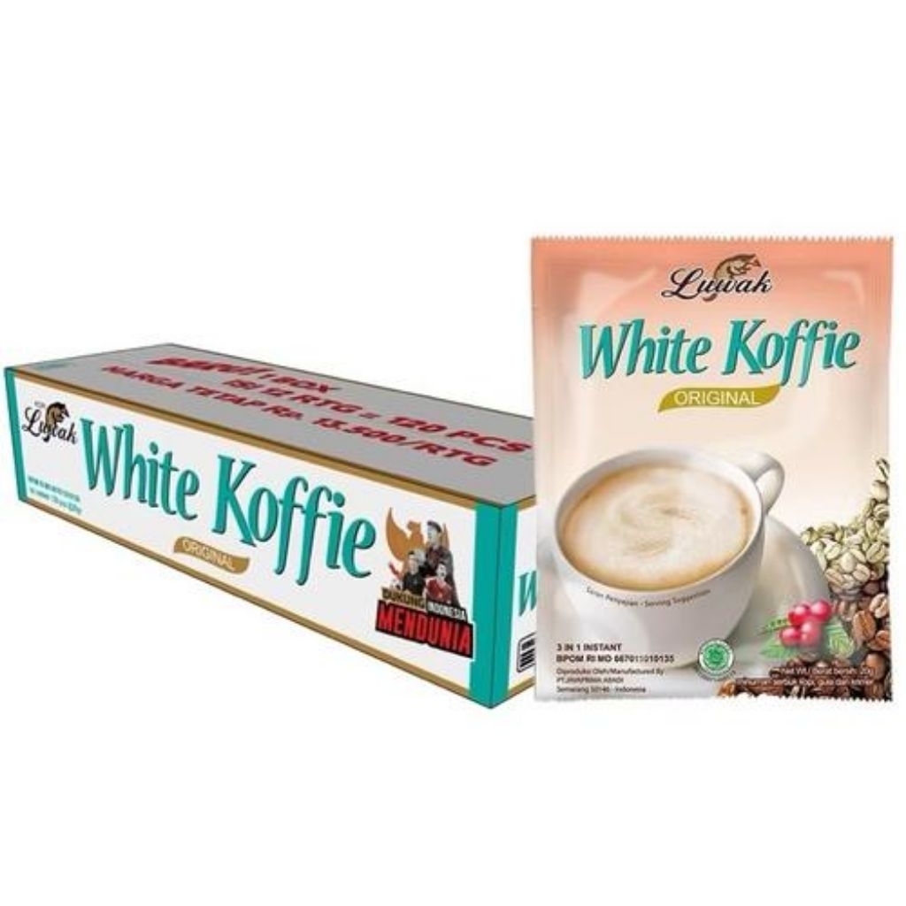 LUWAK WHITE KOPI ( 1 DUS ISI 12RENCENG)