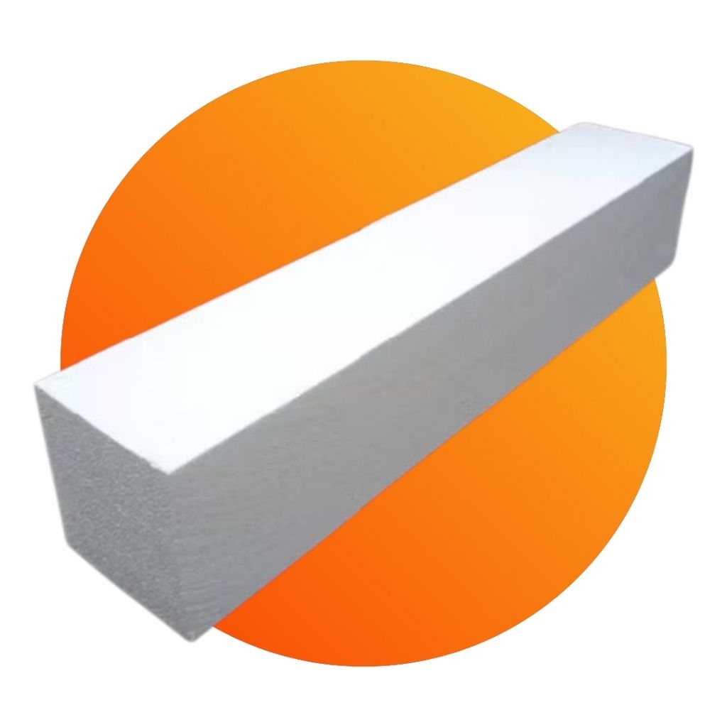 styrofoam balok 3x25x4cm / Gabus balok 3x25x4cm / styrofoam buket