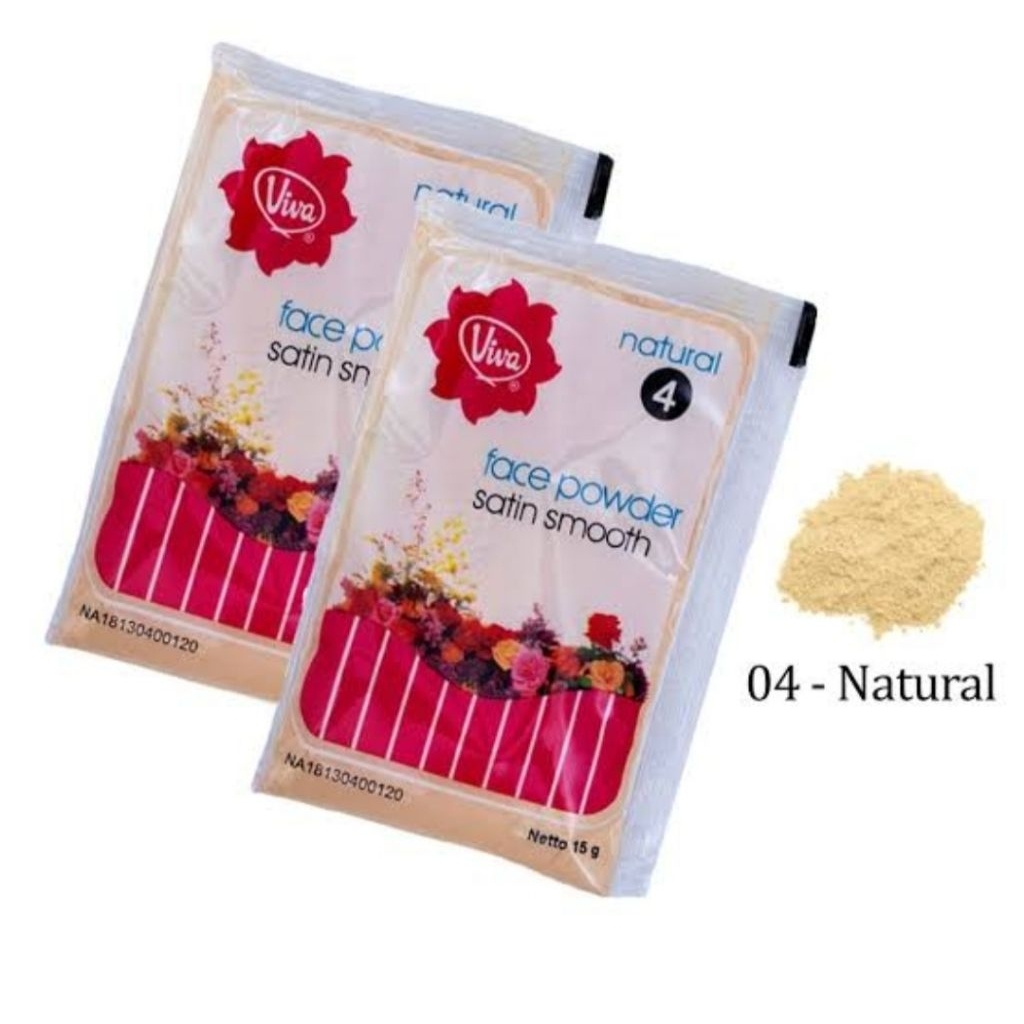 Bedak tabur VIVA Natural no 4