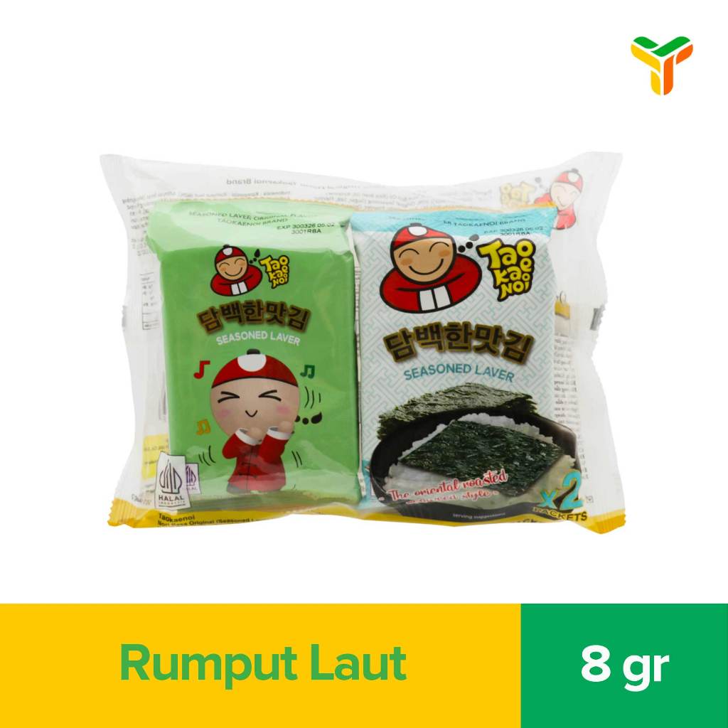 Tao Kae Noi Seasoned Laver Original 2X4 Gram