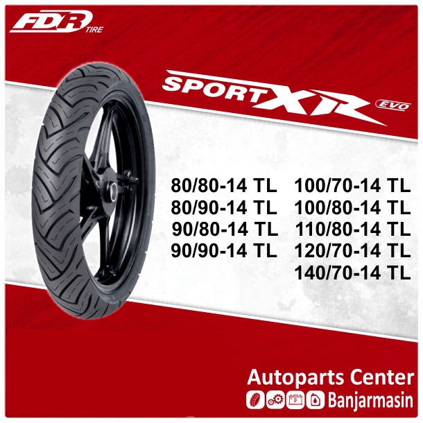 Ban FDR SPORT XR EVO Ring 14 Tubeless