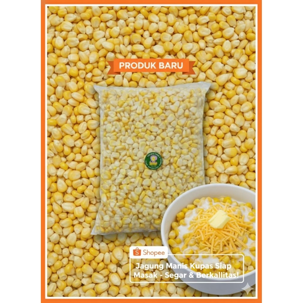 Jagung Pipil Manis Berkualitas Super Premium