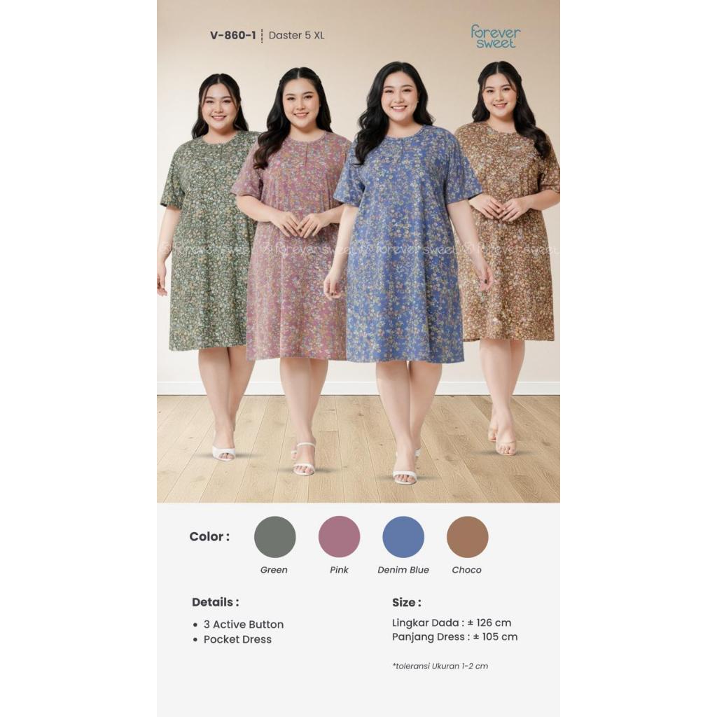 Daster Jumbo Forever XXL 5XL