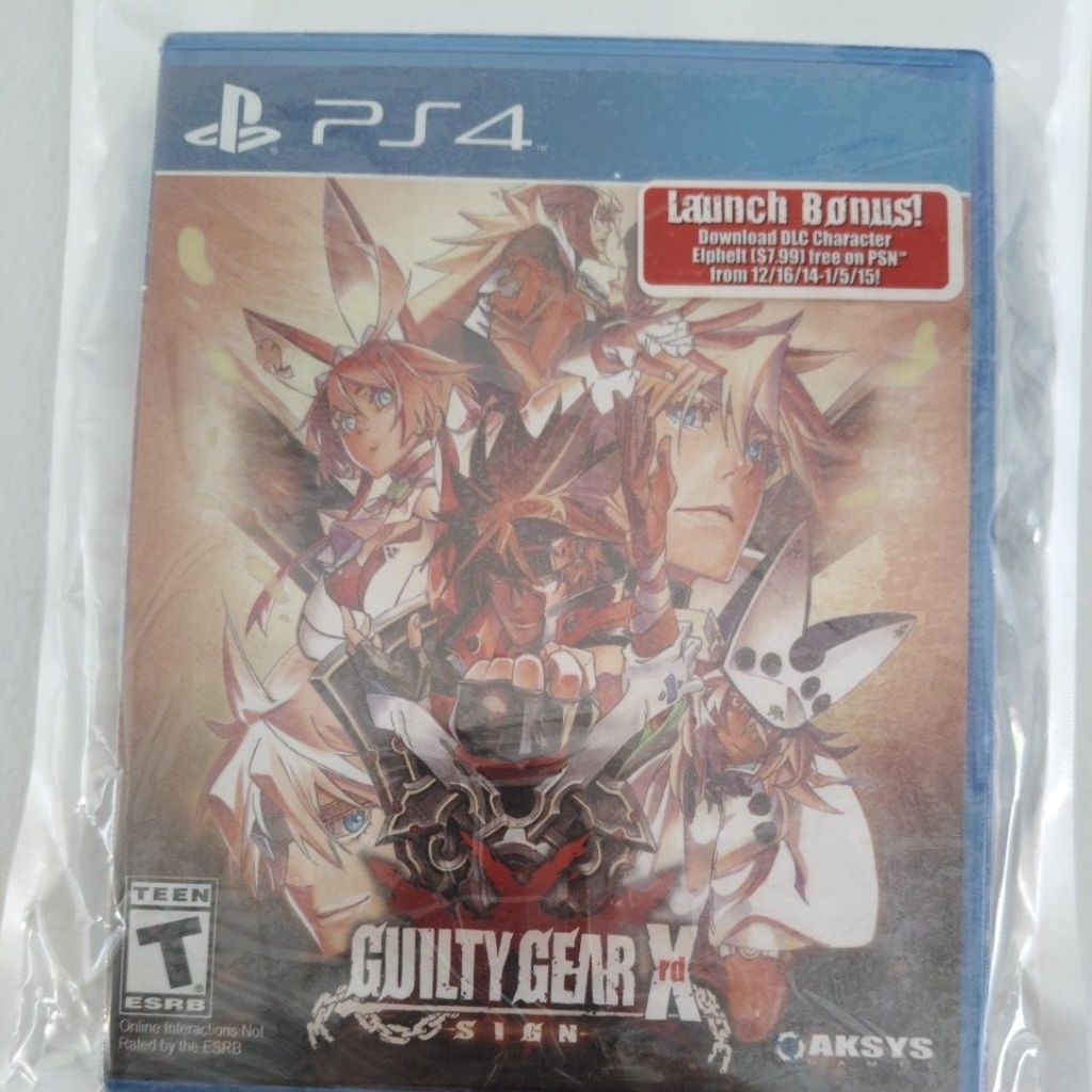 guilty gear x ps4