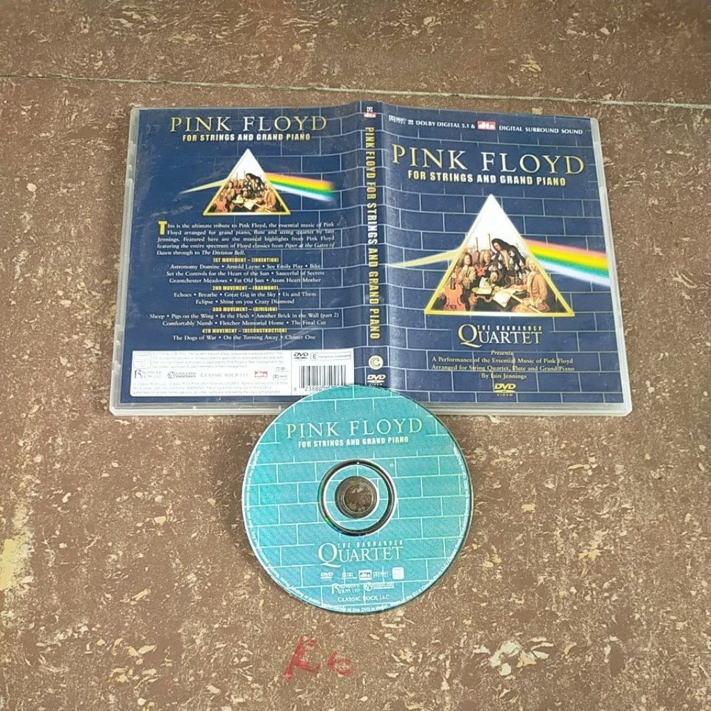 kaset DVD Pink Floyd