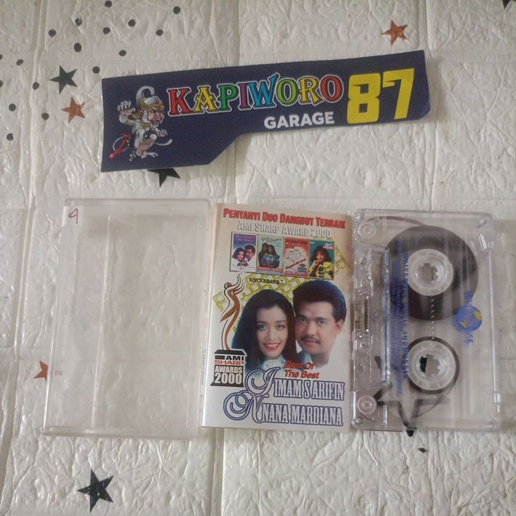 KASET PITA,,, PENYANYI DUO DANGDUT TERBAIK AMI SHARF AWARD 2000 BEST OF THE BEST IMAM S ARIFIN NANA 