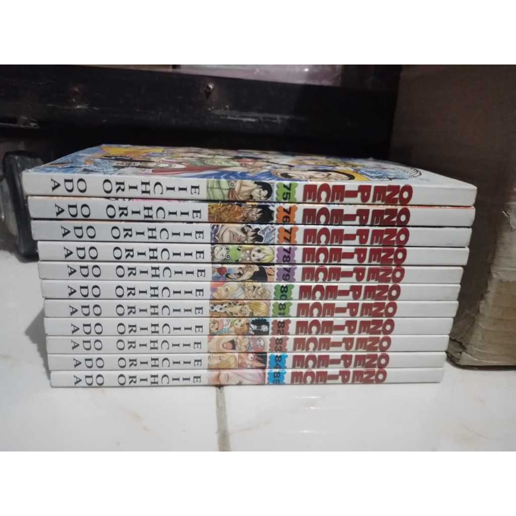 one piece 75-85 rare lengkap