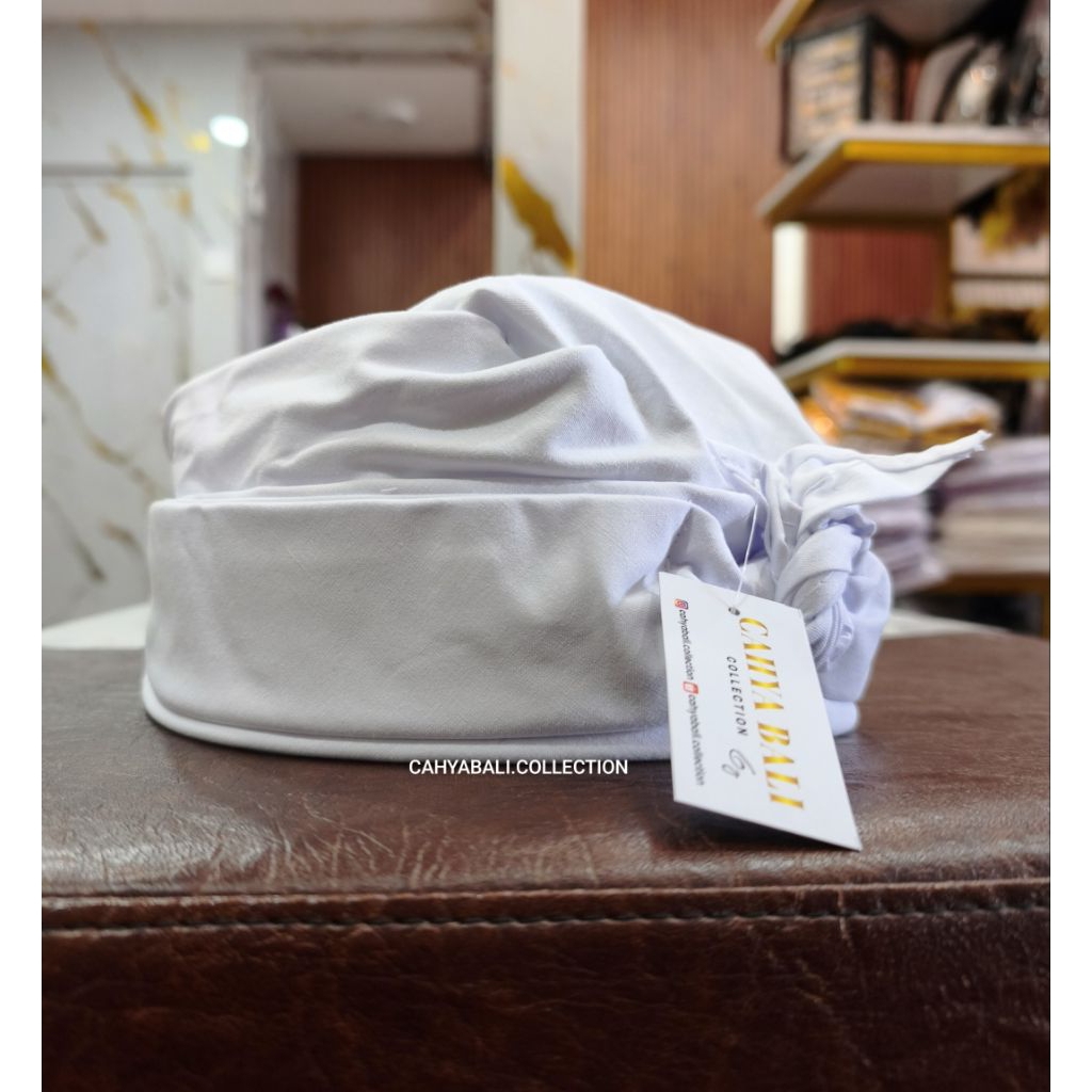 Udeng Mangku | Dewasa | Warna Putih