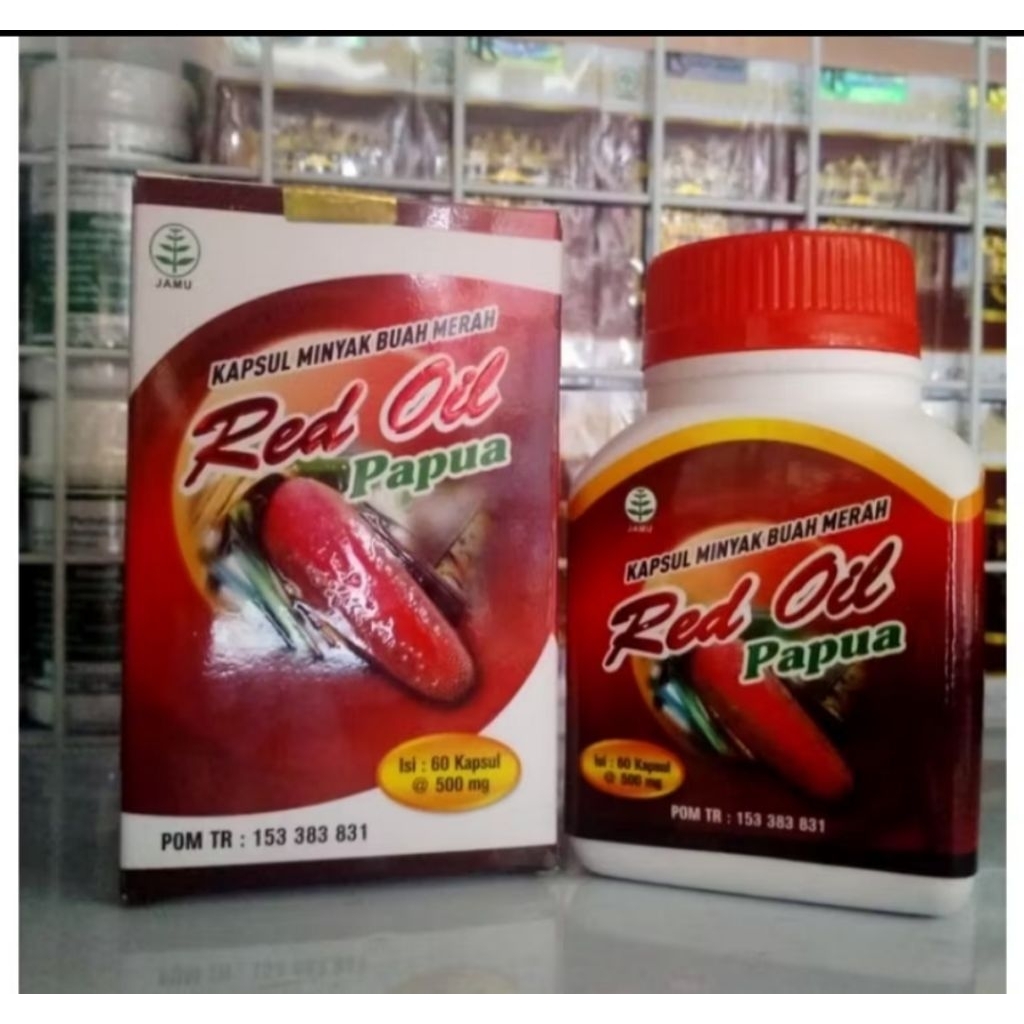 Red Oil Papua | Kapsul Minyak Buah Merah Papua
