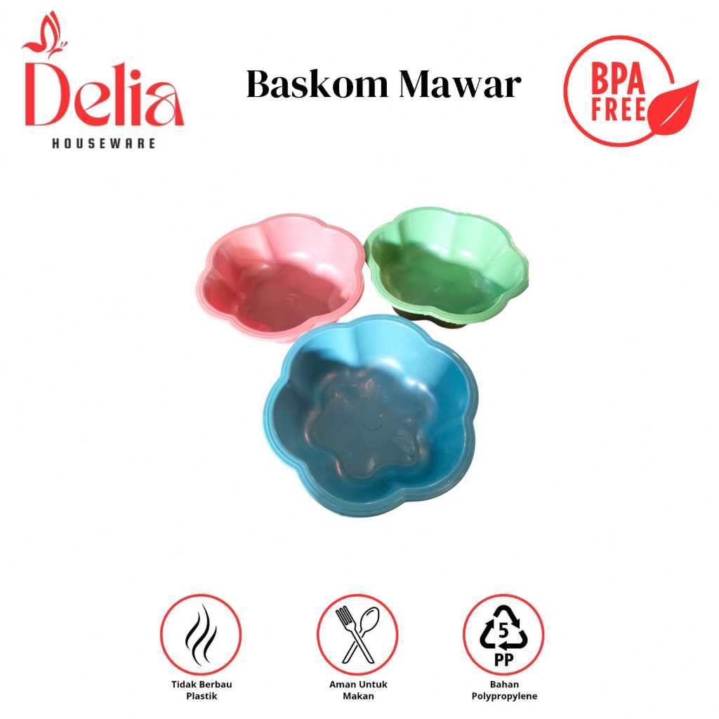BASKOM MAWAR/ ROSE - BASKOM NASI HAJATAN - EMBER MAWAR PLASTIK TEBAL - BASKOM BERKATAN PLASTIK