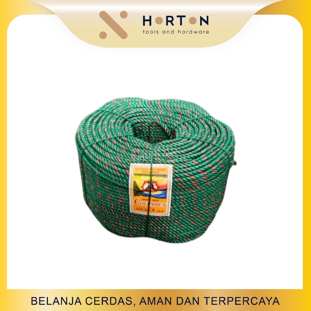 Tali Nilon / Tali Tambang Plastik Per Meter Ukuran Besar