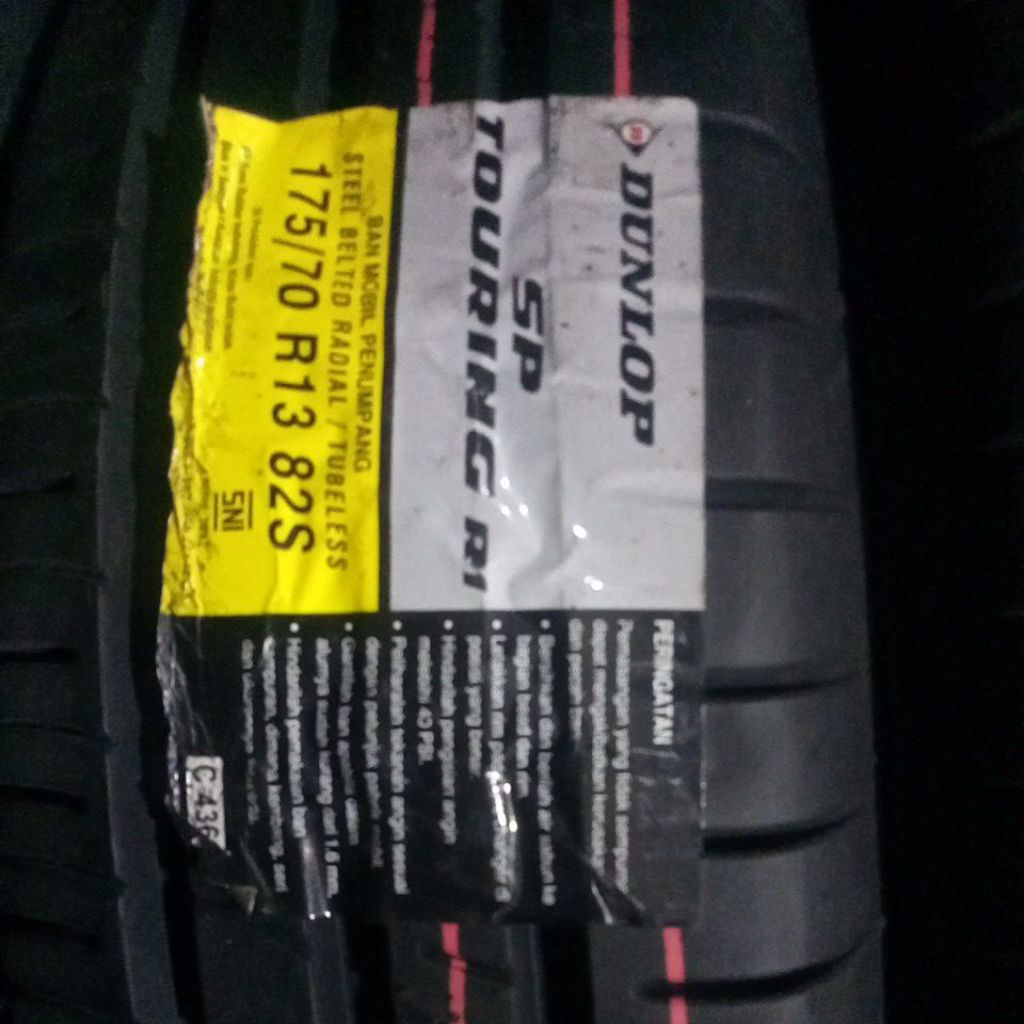 BAN DUNLOP 175/70-13 R1