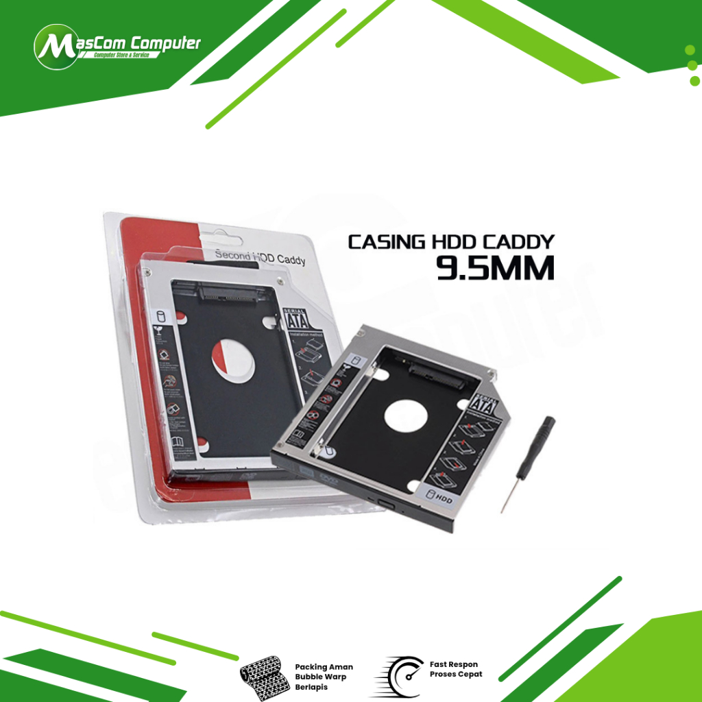 HDD SSD CADDY TIPIS 9.5MM / SSD CADDY / HDD CADDY