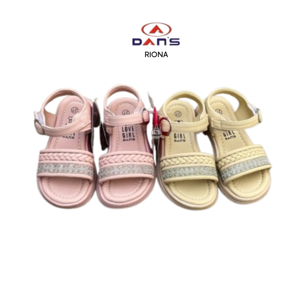 Sandal Talincang Dans Riona Anak Perempuan || Sendal Anak Casual || Sepatu sandal anak cewek Origina